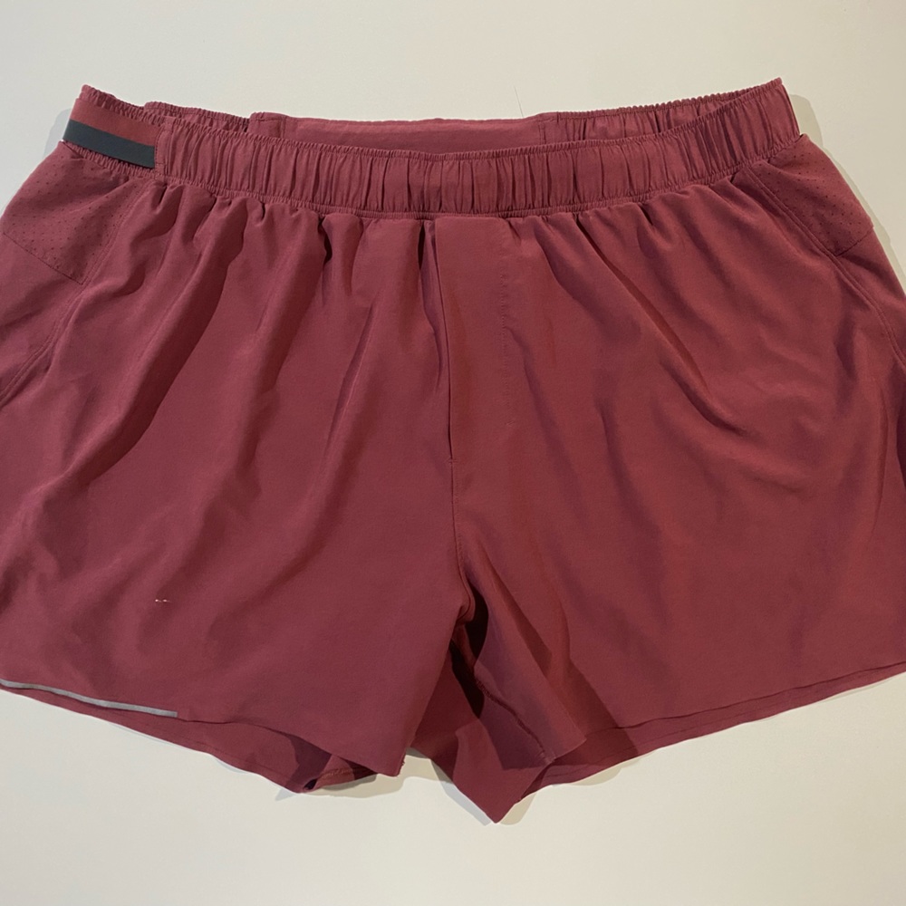 Lululemon Surge Shorts in Red XXL